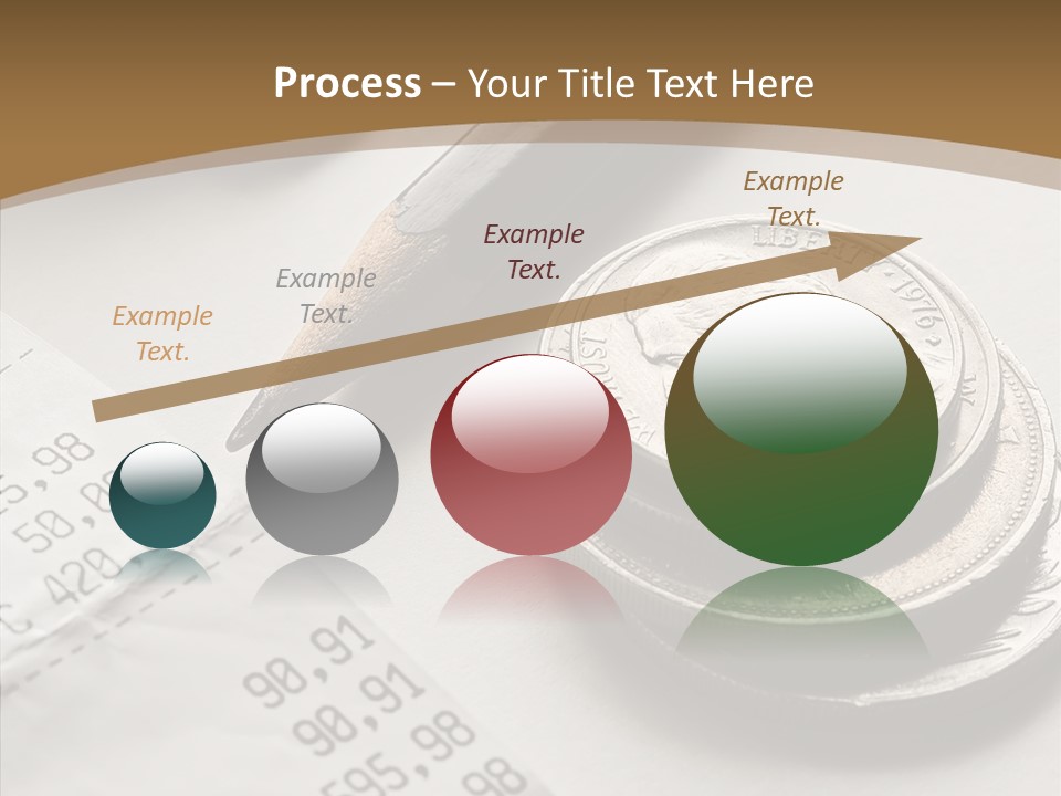 Touching Old Elder PowerPoint Template