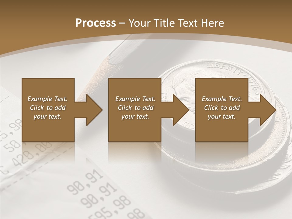 Touching Old Elder PowerPoint Template