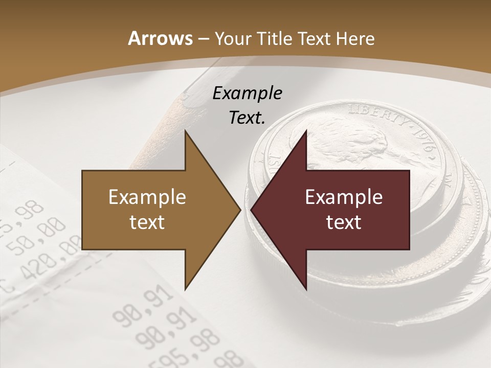 Touching Old Elder PowerPoint Template