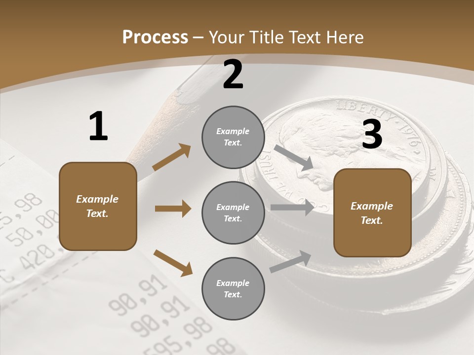 Touching Old Elder PowerPoint Template