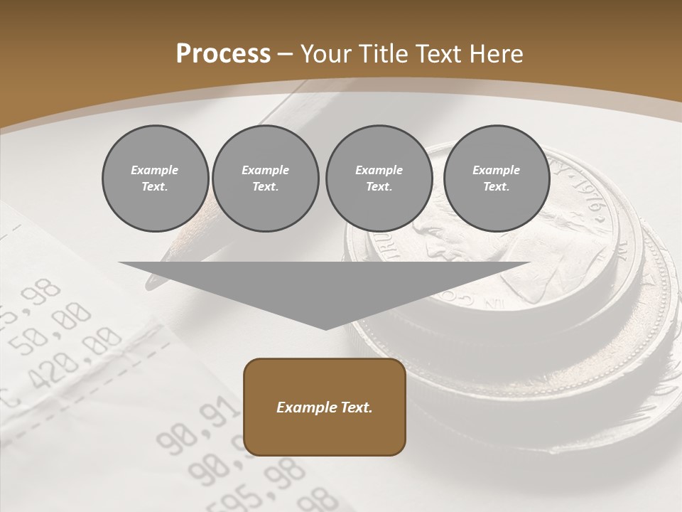 Touching Old Elder PowerPoint Template