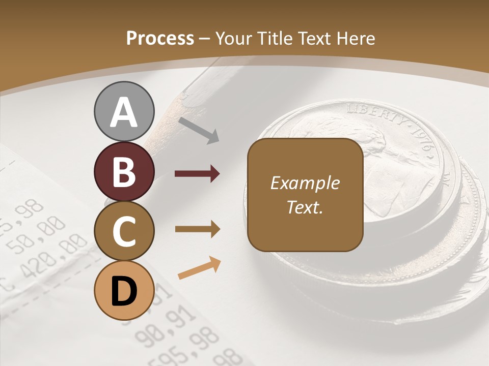 Touching Old Elder PowerPoint Template