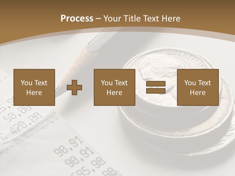 Touching Old Elder PowerPoint Template