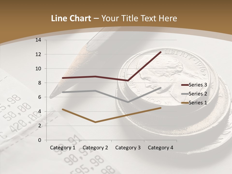 Touching Old Elder PowerPoint Template