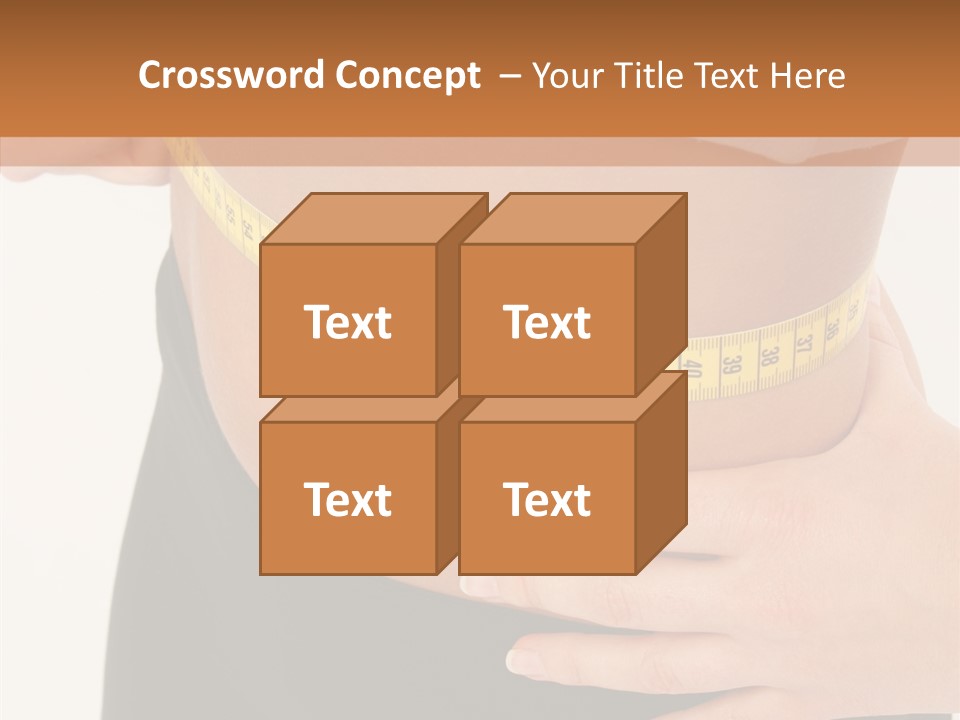 Senior  White Caregiver PowerPoint Template