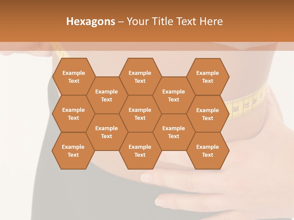 Senior  White Caregiver PowerPoint Template