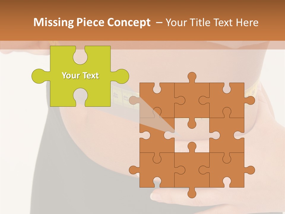 Senior  White Caregiver PowerPoint Template