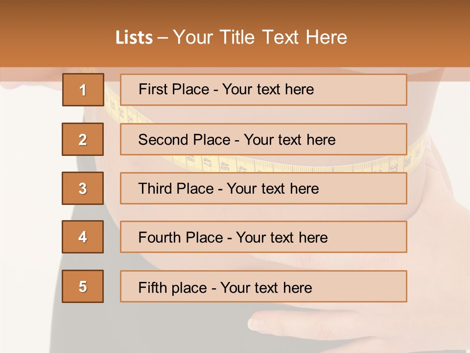 Senior  White Caregiver PowerPoint Template