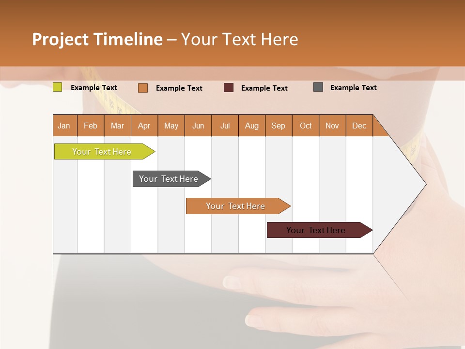Senior  White Caregiver PowerPoint Template