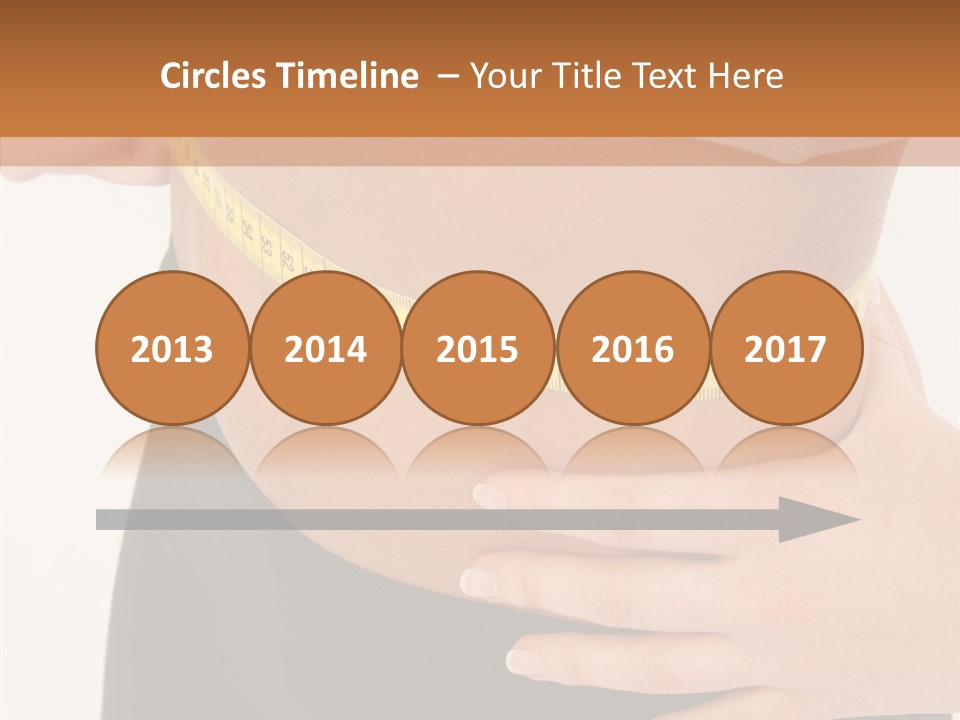 Senior  White Caregiver PowerPoint Template