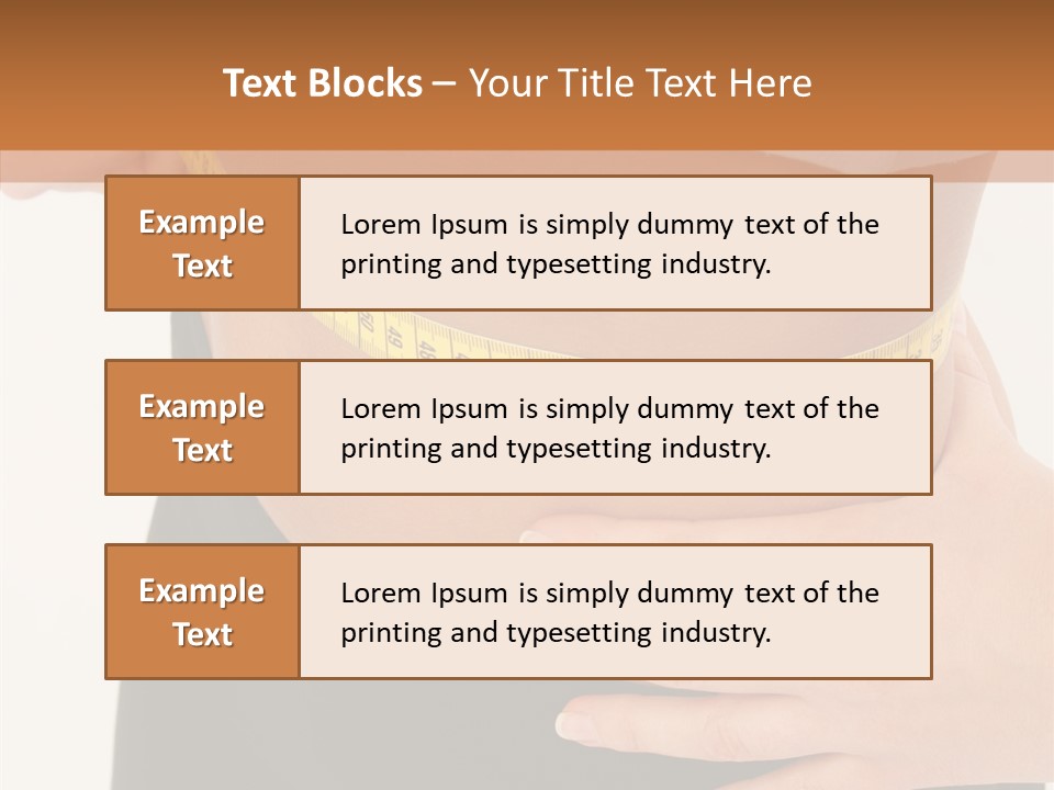Senior  White Caregiver PowerPoint Template