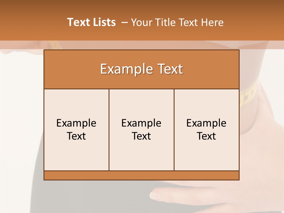 Senior  White Caregiver PowerPoint Template