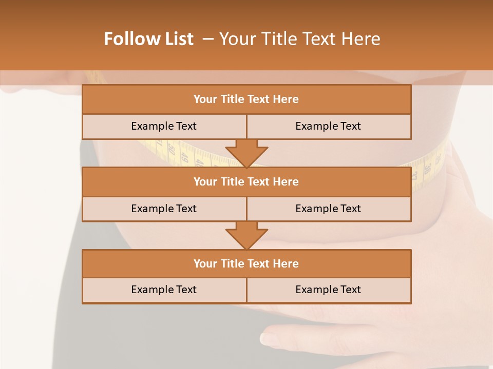 Senior  White Caregiver PowerPoint Template