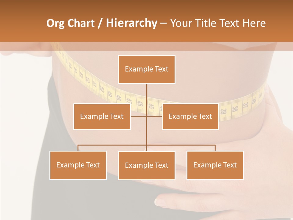 Senior  White Caregiver PowerPoint Template