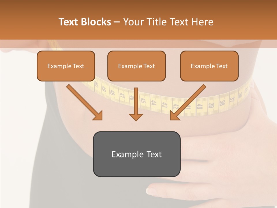 Senior  White Caregiver PowerPoint Template