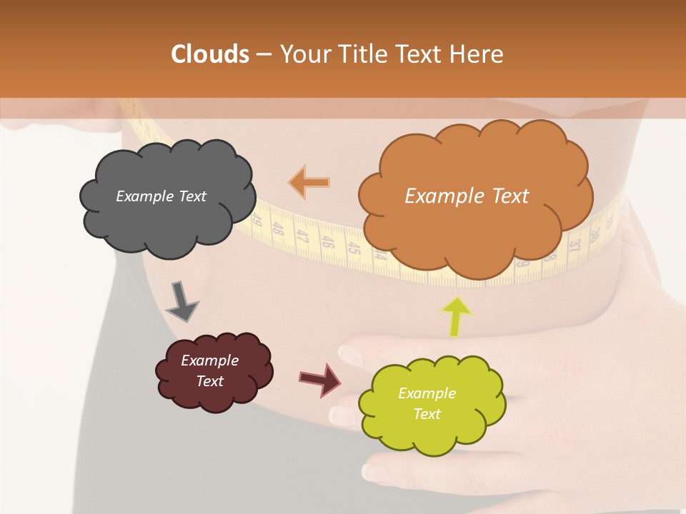 Senior  White Caregiver PowerPoint Template