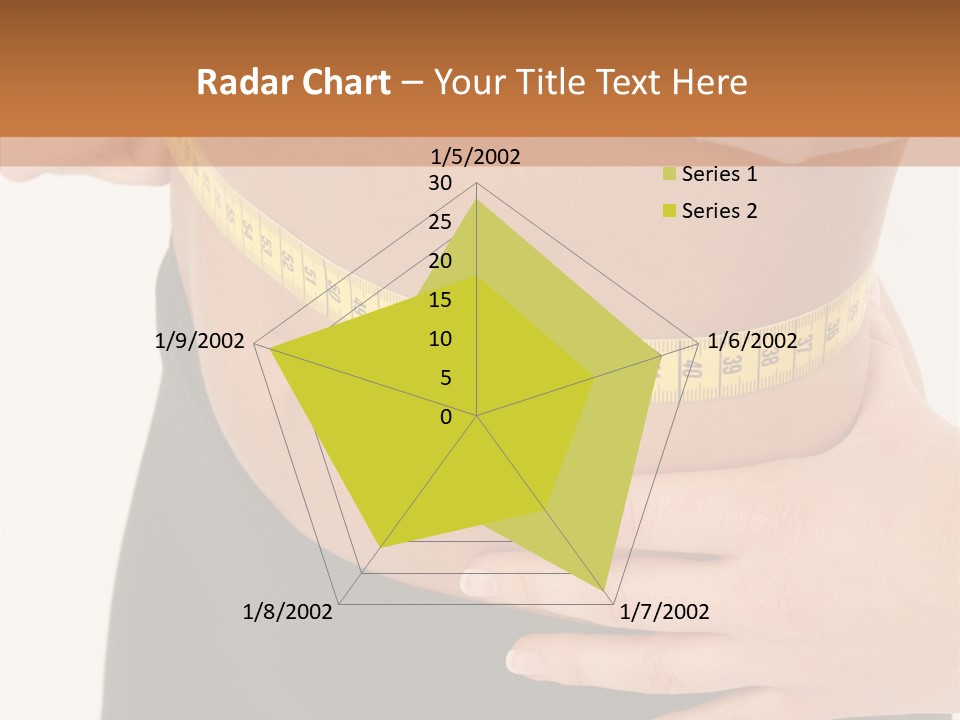 Senior  White Caregiver PowerPoint Template