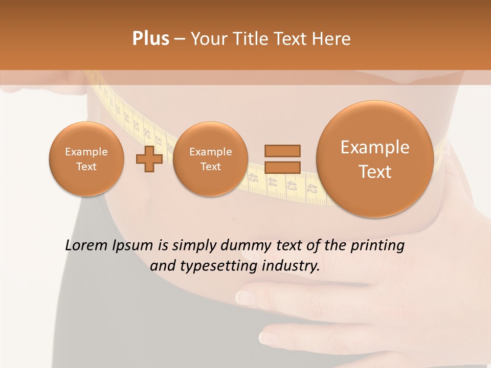 Senior  White Caregiver PowerPoint Template