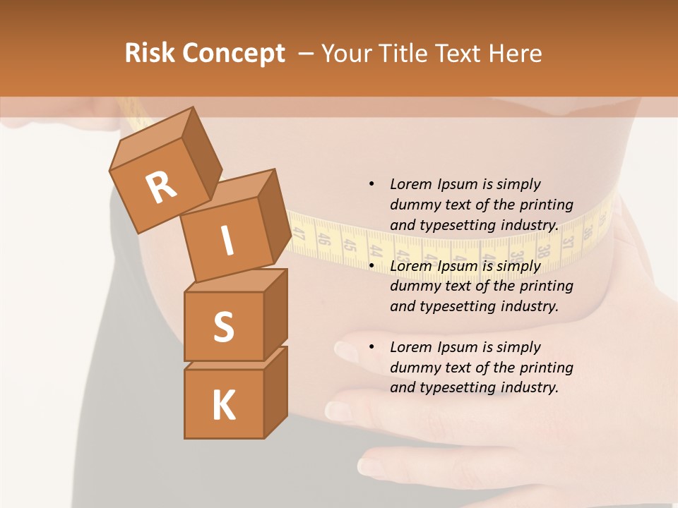 Senior  White Caregiver PowerPoint Template