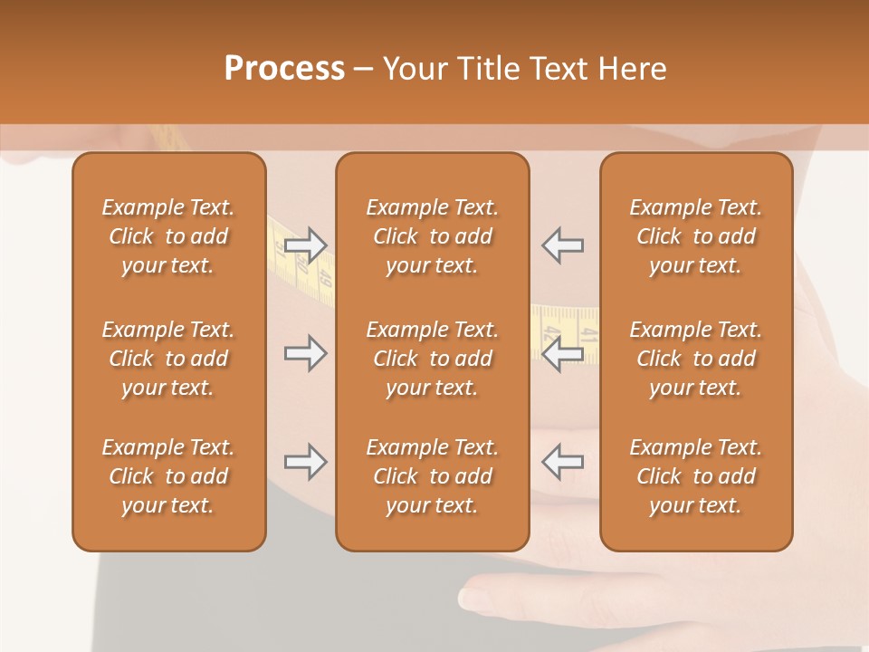 Senior  White Caregiver PowerPoint Template