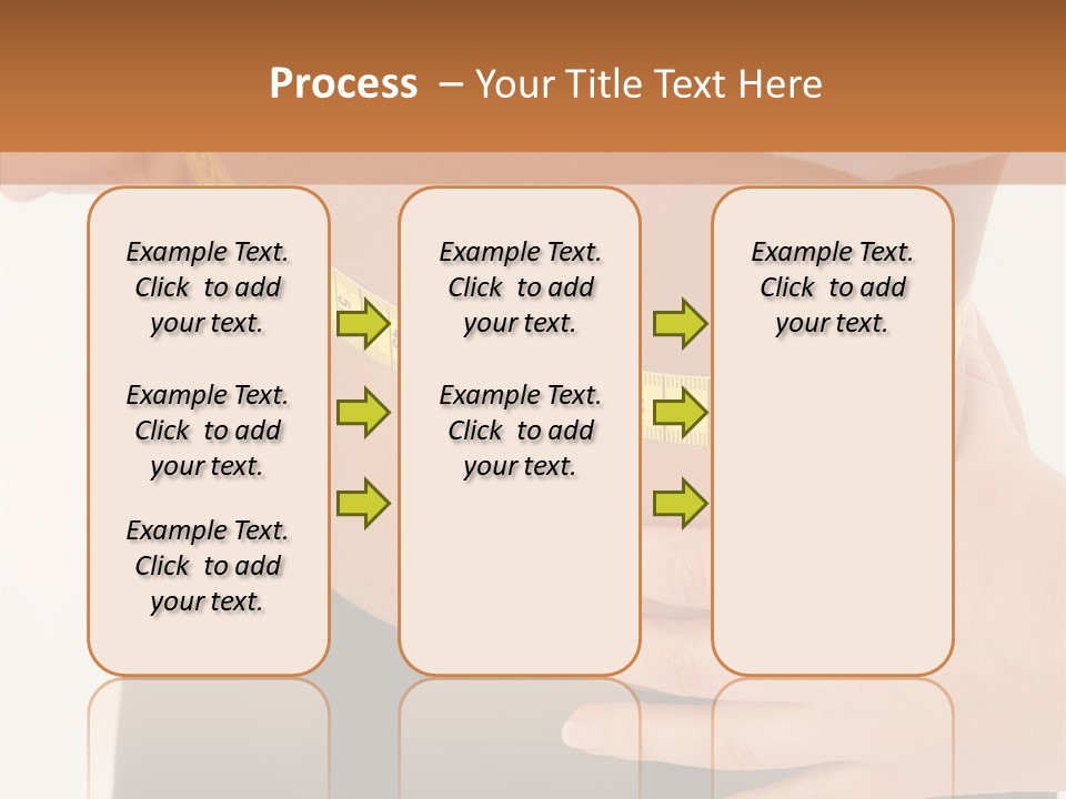 Senior  White Caregiver PowerPoint Template