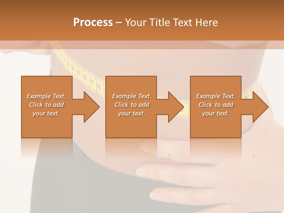 Senior  White Caregiver PowerPoint Template