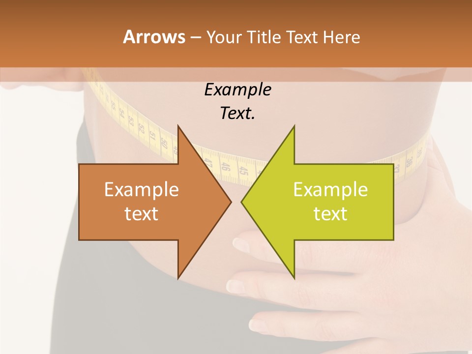 Senior  White Caregiver PowerPoint Template