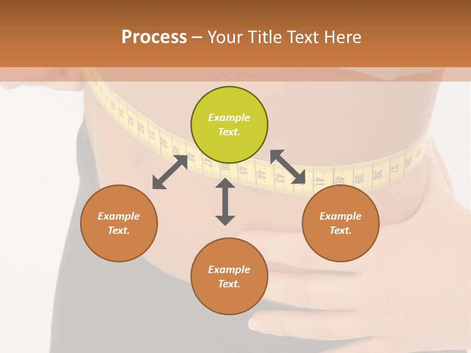 Senior  White Caregiver PowerPoint Template