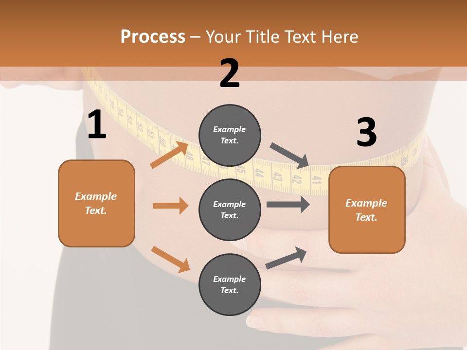Senior  White Caregiver PowerPoint Template