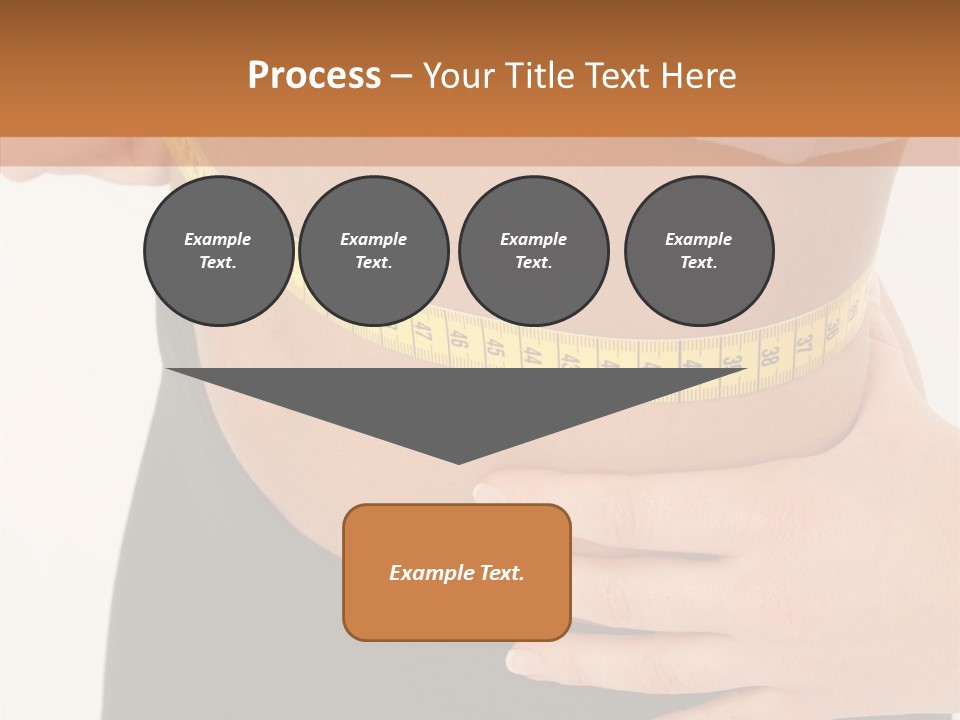 Senior  White Caregiver PowerPoint Template