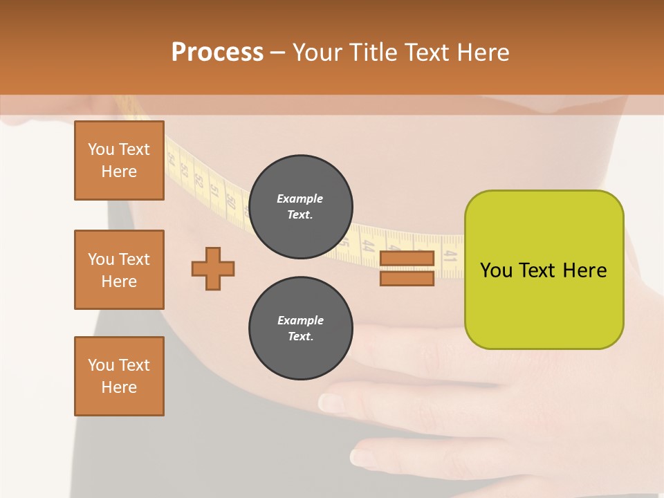 Senior  White Caregiver PowerPoint Template