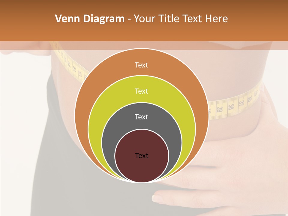 Senior  White Caregiver PowerPoint Template