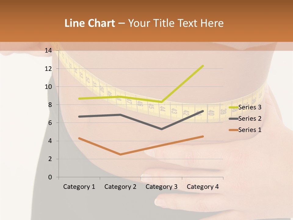 Senior  White Caregiver PowerPoint Template