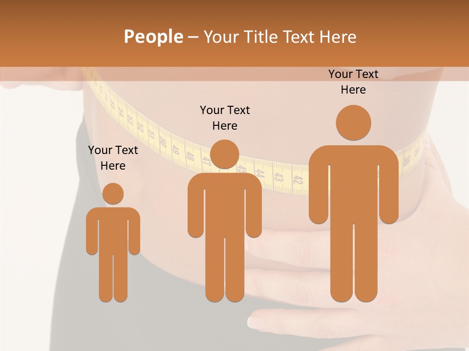 Senior  White Caregiver PowerPoint Template