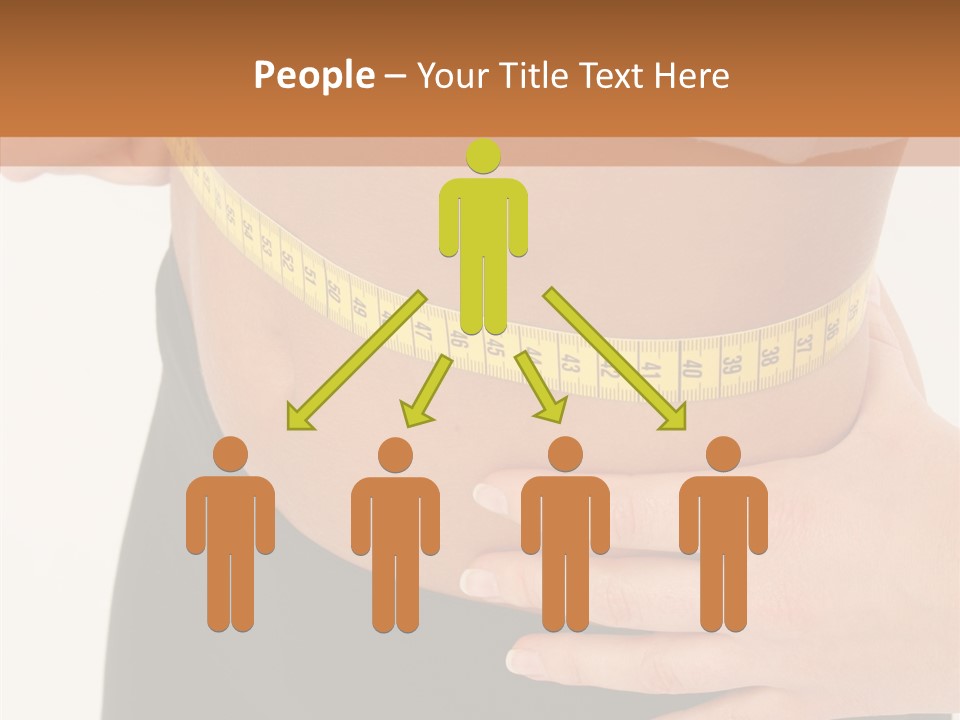 Senior  White Caregiver PowerPoint Template