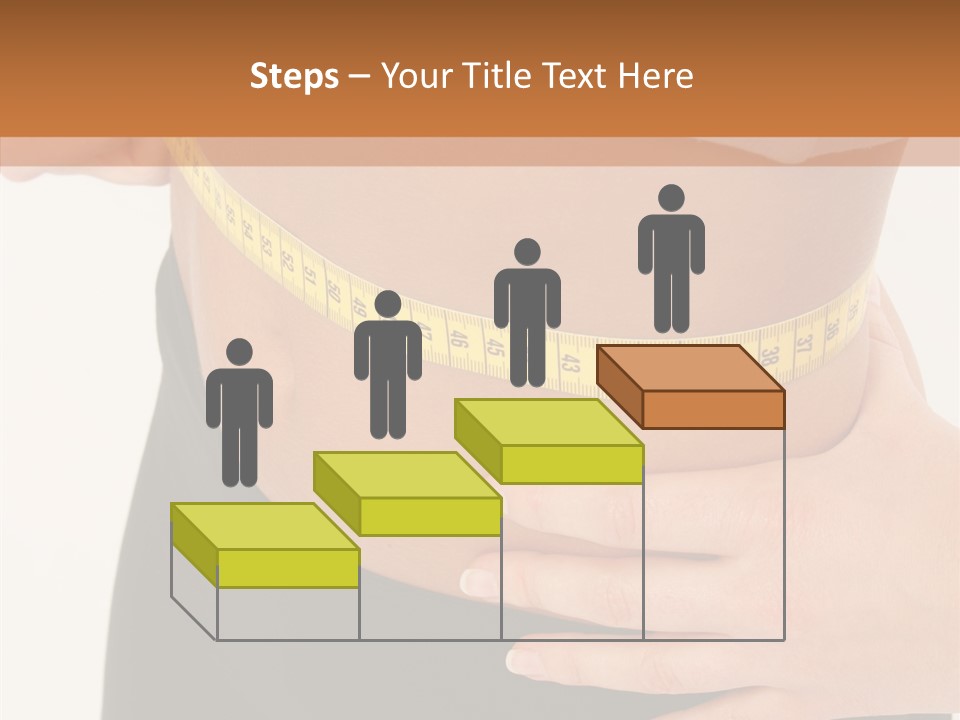 Senior  White Caregiver PowerPoint Template