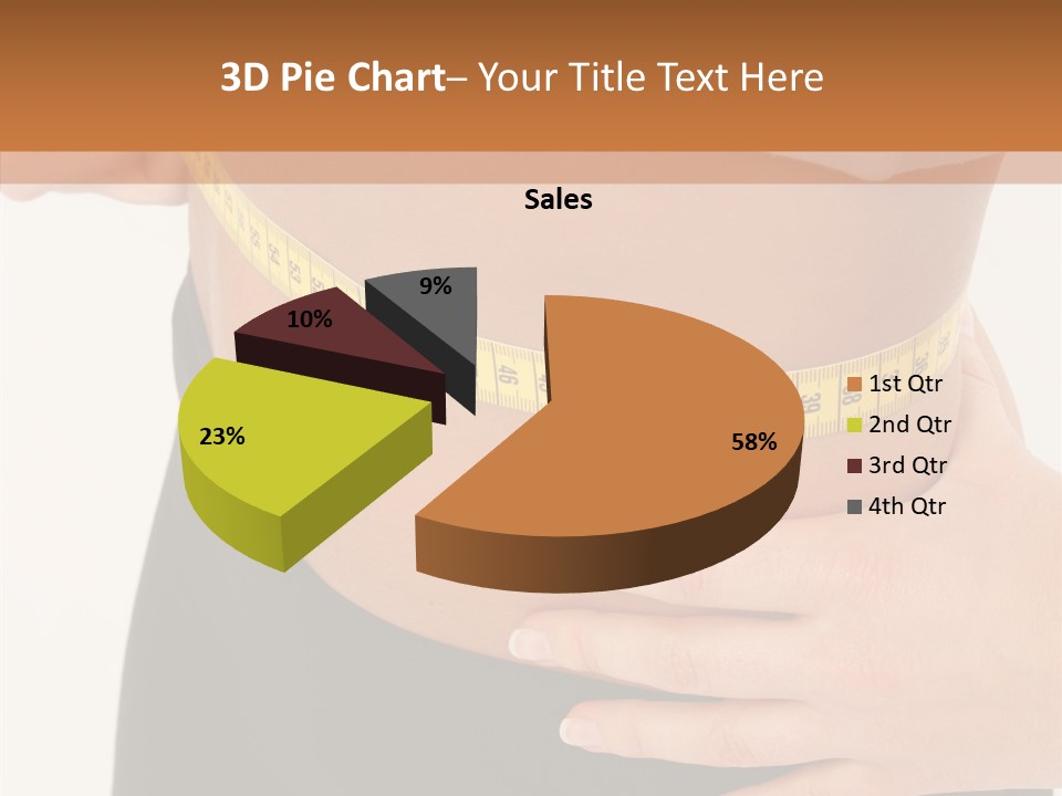 Senior  White Caregiver PowerPoint Template