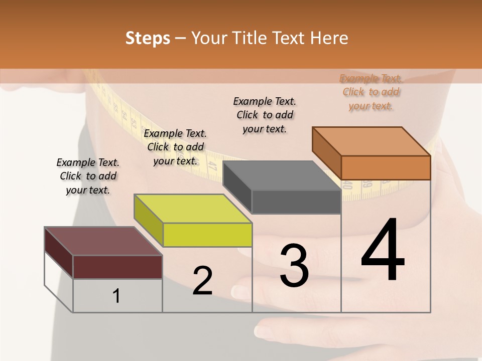 Senior  White Caregiver PowerPoint Template