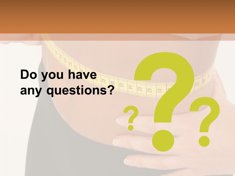 Senior  White Caregiver PowerPoint Template