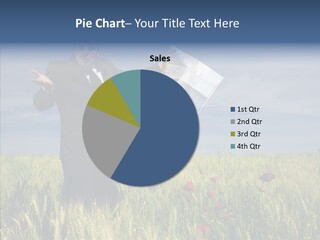 Senior  Assistance Finger PowerPoint Template