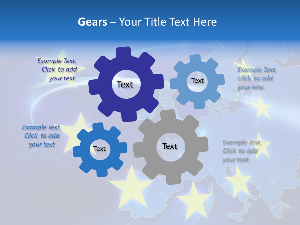 Senior  Togetherness White PowerPoint Template