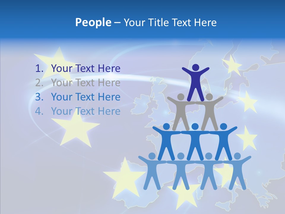 Senior  Togetherness White PowerPoint Template