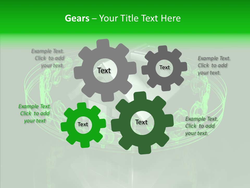 Closeup Human Hold PowerPoint Template