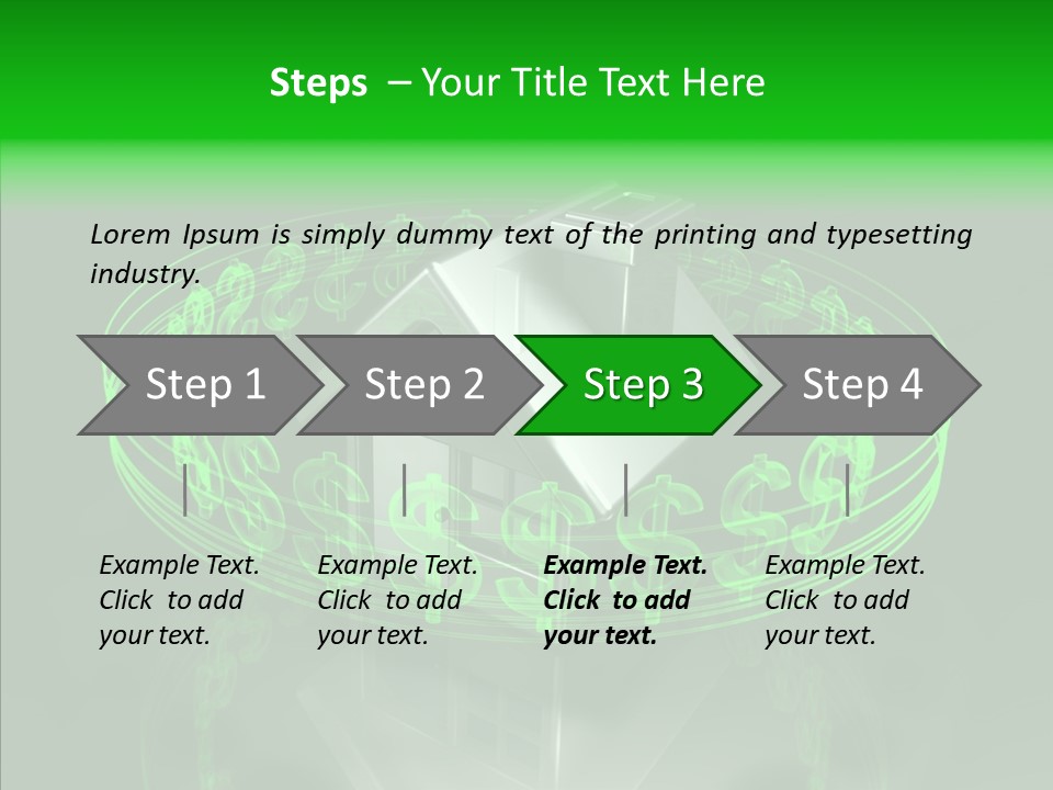Closeup Human Hold PowerPoint Template