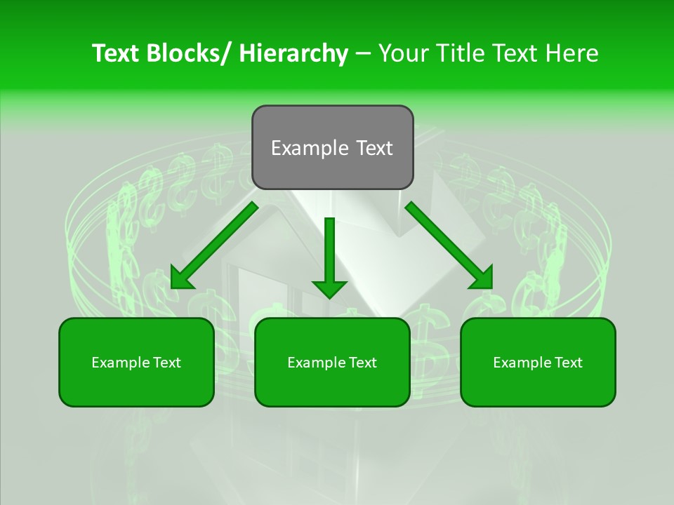 Closeup Human Hold PowerPoint Template