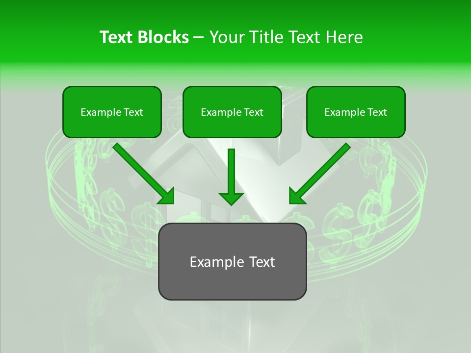 Closeup Human Hold PowerPoint Template
