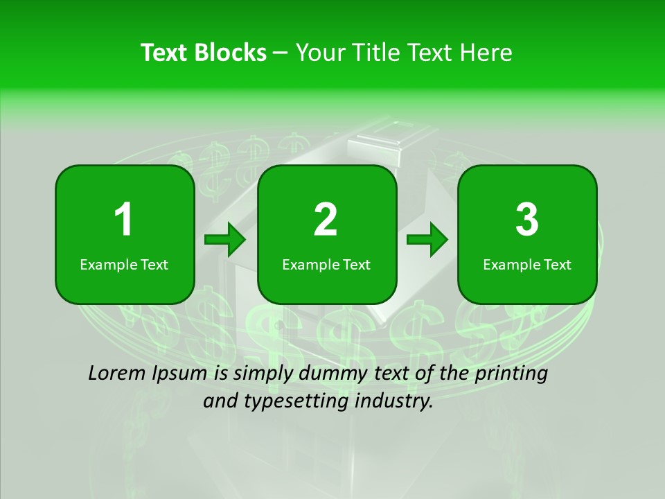 Closeup Human Hold PowerPoint Template