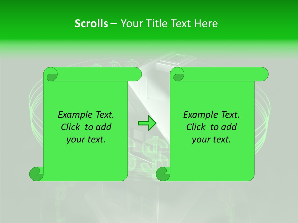 Closeup Human Hold PowerPoint Template
