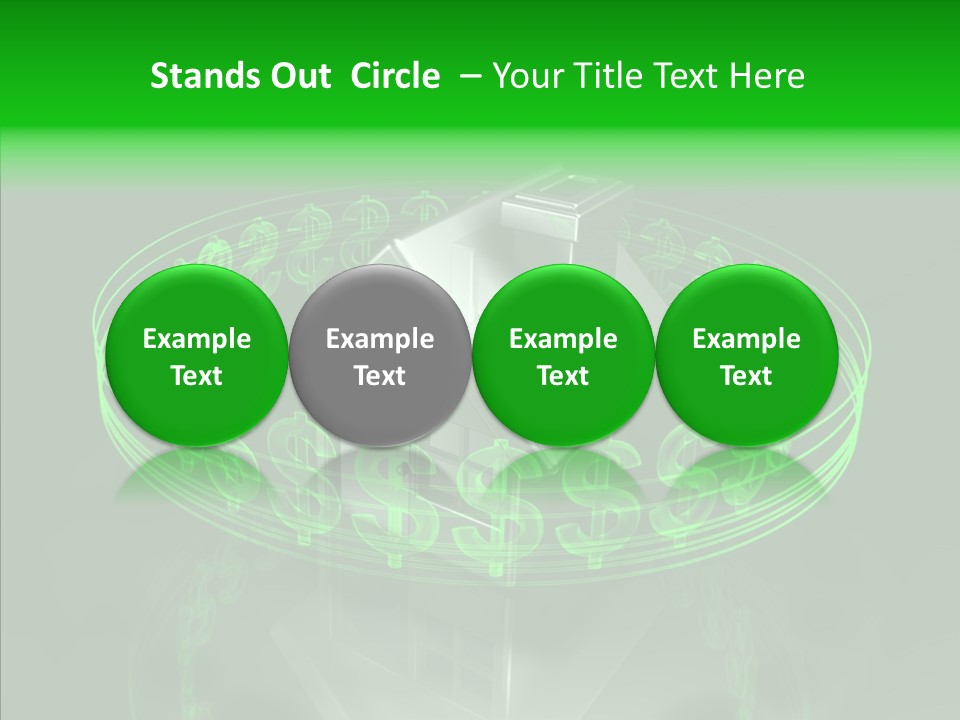 Closeup Human Hold PowerPoint Template