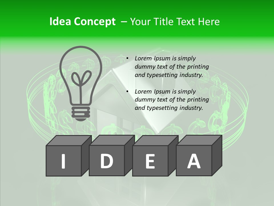 Closeup Human Hold PowerPoint Template